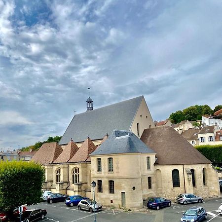 F2 Haut De Gamme Avec Vue Sur Notre Dame Pontoise Exterior foto